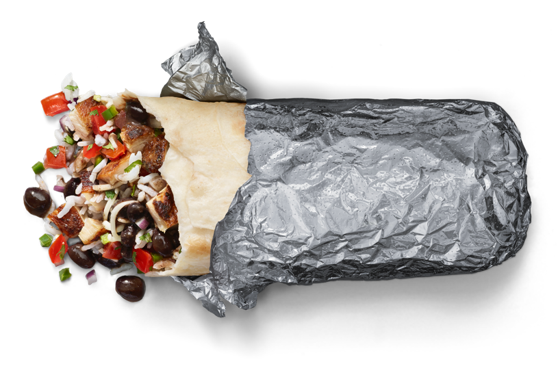 Free Entree Burrito